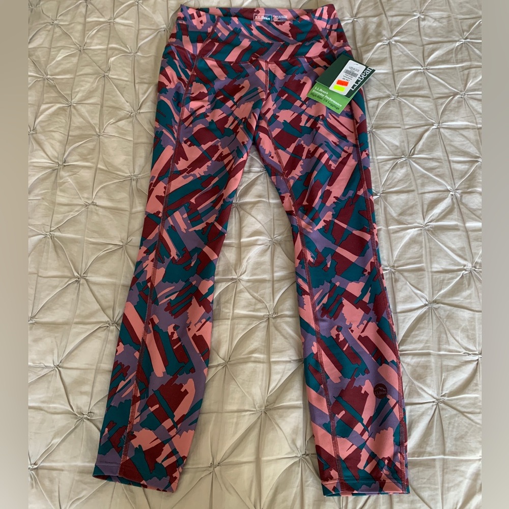 NWT L.L. Bean Everyday Performance High- Rise 7/8 Leggings